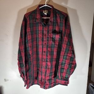 L.L.Bean scotch flannel shirt